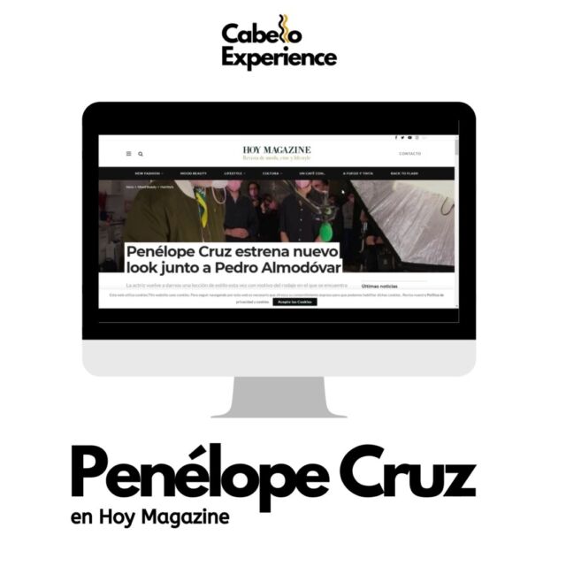 ¿Hay algo que nos guste más que una celebrity cambiando de look? 🤔 𝐍𝐎 😂😂⁣
⁣
𝐏𝐞𝐧𝐞́𝐥𝐨𝐩𝐞 𝐂𝐫𝐮𝐳 nos sorpendió con una melenita corta que le sienta de fábula, @rafaelbuenopeluqueros  @blue_by_raquelsaiz  y @llatacarrerapeluqueria  lo comentan en este súper artículo que publica @hoymagazine 😍💃⁣
⁣
Muchísimas gracias por confiar en los expertos de 𝐂𝐚𝐛𝐞𝐥𝐥𝐨 𝐄𝐱𝐩𝐞𝐫𝐢𝐞𝐧𝐜𝐞 ❤️😘⁣
⁣
Podéis leer el artículo en el enlace de la bio 🔗🖥️⁣
⁣
https://www.hoymagazine.es/penelope-cruz-estrena-nuevo-look-junto-a-pedro-almodovar/
⁣
⁣
#cabelloexperience #peluqueria #tipsdepeluqueria #peluqueriaesmoda #influencers #tendencias #tendenciaspelo #hair #hairdressing #hairstyle #hairtrends #tendenciaspelo2021 #hairtrends2021 #looks #penelopecruz